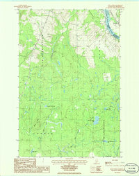 Download a high-resolution, GPS-compatible USGS topo map for Doyle Ridge, ME (1986 edition)