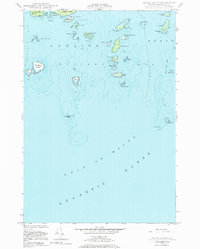 Download a high-resolution, GPS-compatible USGS topo map for Drisko Island, ME (1984 edition)