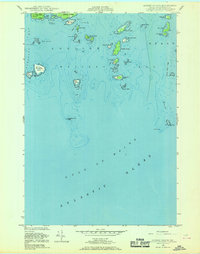 Download a high-resolution, GPS-compatible USGS topo map for Drisko Island, ME (1969 edition)