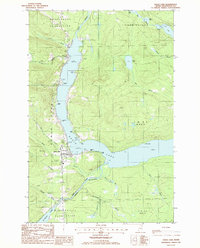 Download a high-resolution, GPS-compatible USGS topo map for Eagle Lake, ME (1986 edition)