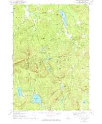 preview thumbnail of historical topo map of Oxford County, ME in 1970