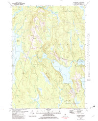 Download a high-resolution, GPS-compatible USGS topo map for Eastbrook, ME (1982 edition)