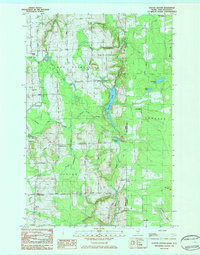 Download a high-resolution, GPS-compatible USGS topo map for Easton Center, ME (1984 edition)