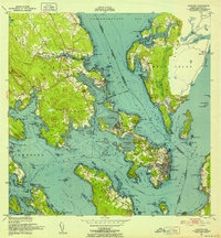 Download a high-resolution, GPS-compatible USGS topo map for Eastport, ME (1952 edition)