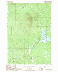 Download a high-resolution, GPS-compatible USGS topo map for Ebeemee Mountain, ME (1988 edition)