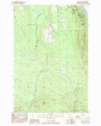 Download a high-resolution, GPS-compatible USGS topo map for Echo Lake, ME (1984 edition)