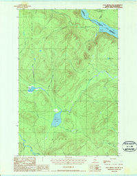 Download a high-resolution, GPS-compatible USGS topo map for Falls Brook Lake, ME (1987 edition)