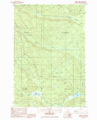 Download a high-resolution, GPS-compatible USGS topo map for Farrar Pond, ME (1986 edition)