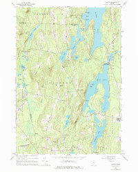 Download a high-resolution, GPS-compatible USGS topo map for Fayette, ME (1976 edition)