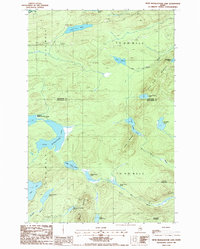 Download a high-resolution, GPS-compatible USGS topo map for Fifth Musquacook Lake, ME (1987 edition)