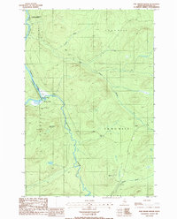 Download a high-resolution, GPS-compatible USGS topo map for Five Finger Brook, ME (1986 edition)