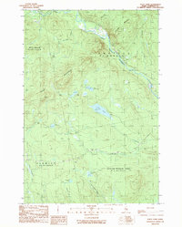 Download a high-resolution, GPS-compatible USGS topo map for Foley Pond, ME (1989 edition)