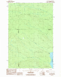 Download a high-resolution, GPS-compatible USGS topo map for Fool Brook, ME (1987 edition)