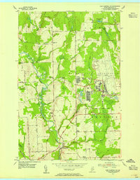 Download a high-resolution, GPS-compatible USGS topo map for Fort Fairfield NW, ME (1955 edition)