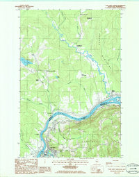 Download a high-resolution, GPS-compatible USGS topo map for Fort Kent North, ME (1986 edition)