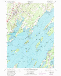 Download a high-resolution, GPS-compatible USGS topo map for Freeport, ME (1989 edition)