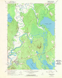 Download a high-resolution, GPS-compatible USGS topo map for Fryeburg, ME (1965 edition)