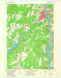 preview thumbnail of historical topo map of Gardiner, ME in 1980