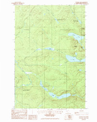 Download a high-resolution, GPS-compatible USGS topo map for Gardner Pond, ME (1986 edition)