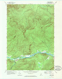 Download a high-resolution, GPS-compatible USGS topo map for Gilead, ME (1972 edition)