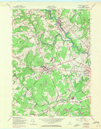 preview thumbnail of historical topo map of Cumberland County, ME in 1957