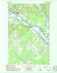 Download a high-resolution, GPS-compatible USGS topo map for Grand Isle, ME (1986 edition)