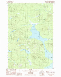 preview thumbnail of historical topo map of Penobscot County, ME in 1985