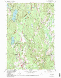 Download a high-resolution, GPS-compatible USGS topo map for Gray, ME (1989 edition)