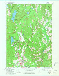 Download a high-resolution, GPS-compatible USGS topo map for Gray, ME (1981 edition)