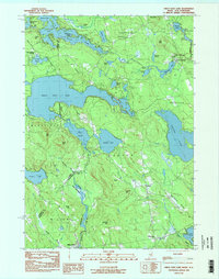 Download a high-resolution, GPS-compatible USGS topo map for Great East Lake, ME (1984 edition)