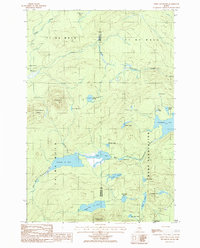 Download a high-resolution, GPS-compatible USGS topo map for Green Mountain, ME (1986 edition)