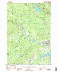 preview thumbnail of historical topo map of Piscataquis County, ME in 1984