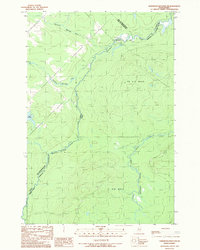 Download a high-resolution, GPS-compatible USGS topo map for Hardwood Mountain SW, ME (1989 edition)
