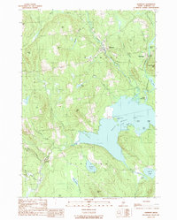 Download a high-resolution, GPS-compatible USGS topo map for Harmony, ME (1989 edition)