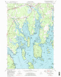 Download a high-resolution, GPS-compatible USGS topo map for Harrington, ME (1977 edition)