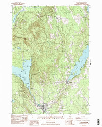 Download a high-resolution, GPS-compatible USGS topo map for Hartland, ME (1983 edition)