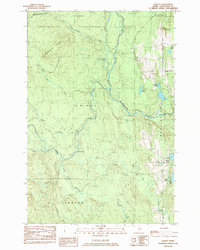 Download a high-resolution, GPS-compatible USGS topo map for Harvey, ME (1984 edition)