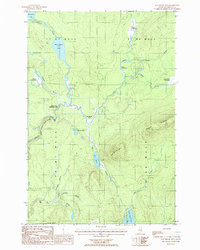 Download a high-resolution, GPS-compatible USGS topo map for Hay Brook Mtn, ME (1986 edition)