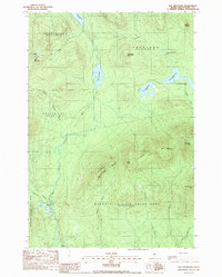 Download a high-resolution, GPS-compatible USGS topo map for Hay Mountain, ME (1988 edition)