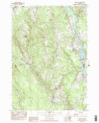 Download a high-resolution, GPS-compatible USGS topo map for Hinckley, ME (1982 edition)