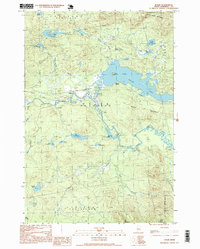 Download a high-resolution, GPS-compatible USGS topo map for Holeb, ME (1999 edition)