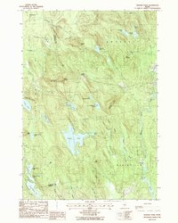 Download a high-resolution, GPS-compatible USGS topo map for Hopkins Pond, ME (1988 edition)