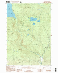 Download a high-resolution, GPS-compatible USGS topo map for Houghton, ME (1999 edition)