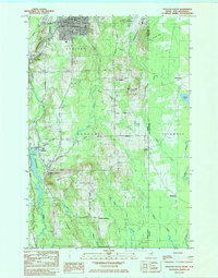 Download a high-resolution, GPS-compatible USGS topo map for Houlton South, ME (1984 edition)