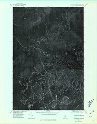 Download a high-resolution, GPS-compatible USGS topo map for Howe Brook NW, ME (1981 edition)