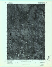 Download a high-resolution, GPS-compatible USGS topo map for Howe Brook SE, ME (1981 edition)