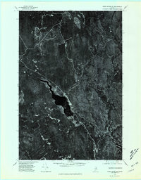 Download a high-resolution, GPS-compatible USGS topo map for Howe Brook SW, ME (1981 edition)