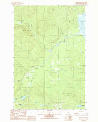 Download a high-resolution, GPS-compatible USGS topo map for Island Pond, ME (1986 edition)