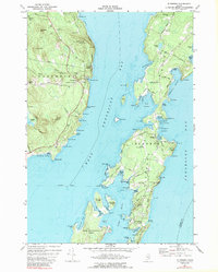 Download a high-resolution, GPS-compatible USGS topo map for Islesboro, ME (1989 edition)
