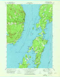 Download a high-resolution, GPS-compatible USGS topo map for Islesboro, ME (1976 edition)